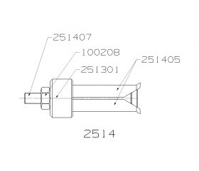 EXTRACTOR DE PINZAS DE INTERIORES FORZA 28-34